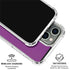 Purple iPhone 16 Pro Clear Case