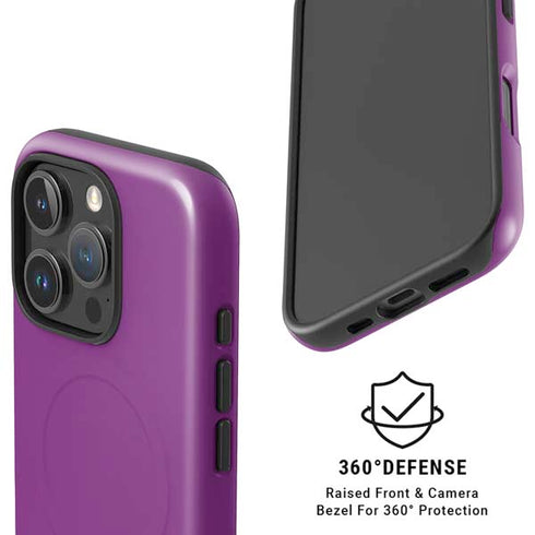 Purple iPhone 16 Pro Magsafe Impact Case
