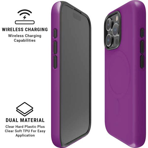 Purple iPhone 16 Pro Magsafe Impact Case