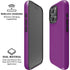 Purple iPhone 16 Pro Magsafe Impact Case
