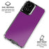 Purple Moto G Power 5G (2024) Clear Case