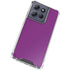 Purple Moto G Power 5G (2025) Clear Case