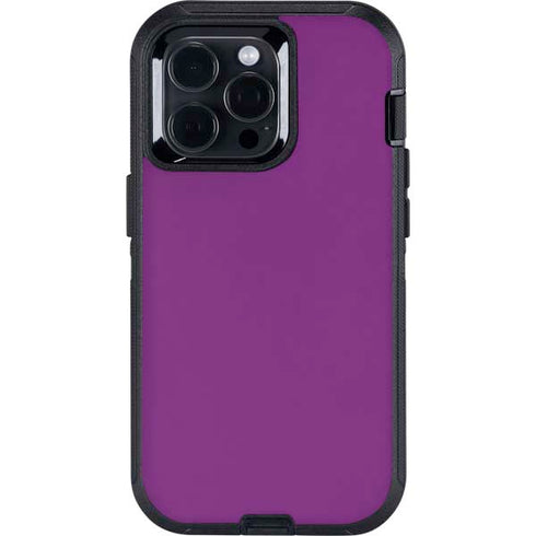 Purple Otterbox Defender iPhone Skin