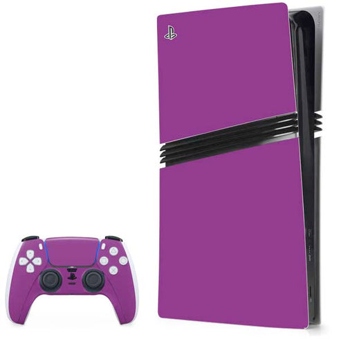 Purple PS5 Pro Bundle Skin