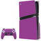 Purple PS5 Pro Disk Bundle Skin