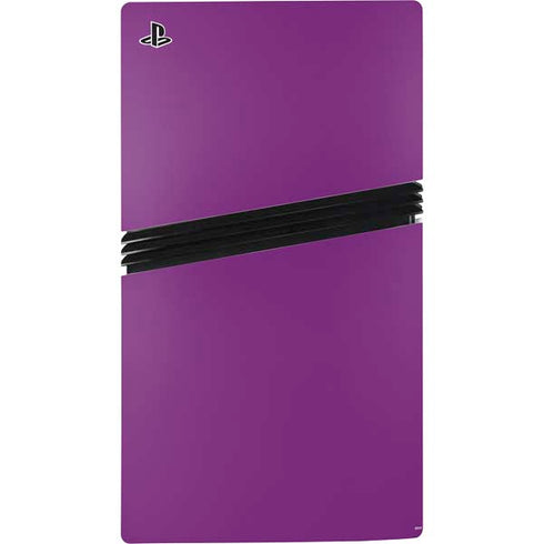 Purple PS5 Pro Disk Bundle Skin
