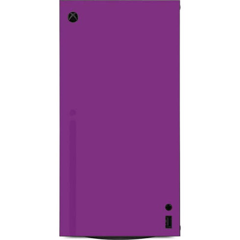Purple XBox Series X Digital Edition Console Skin