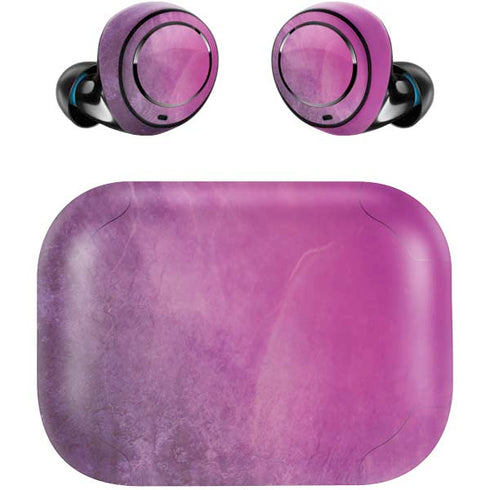 Purple Space Marble Amazon Echo Buds Skin