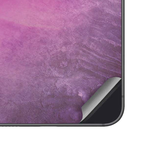 Purple Space Marble Galaxy A16 5G Skin