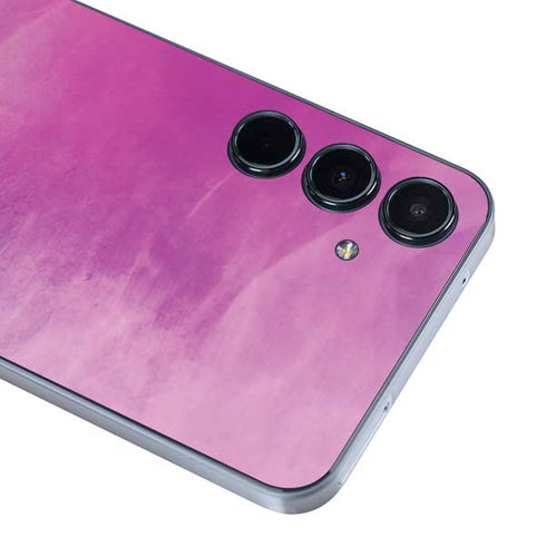 Purple Space Marble Galaxy A35 5G Skin