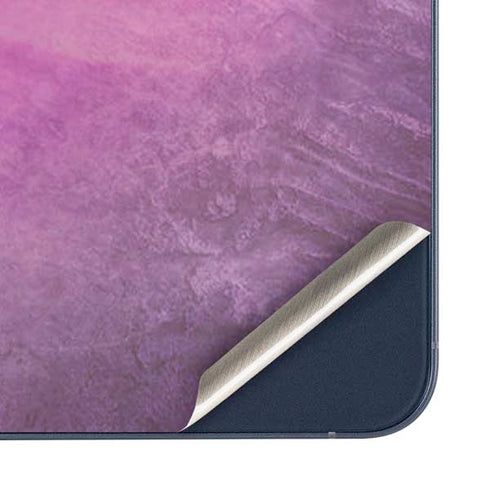 Purple Space Marble Galaxy A35 5G Skin