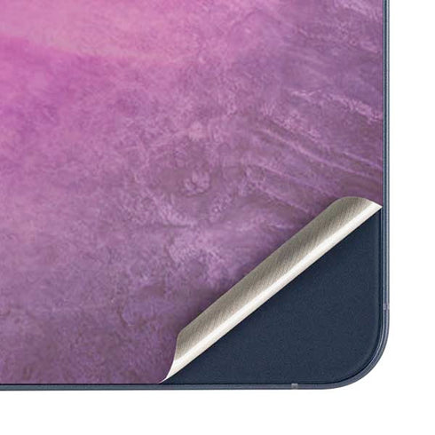 Purple Space Marble Galaxy A36 5G Skin