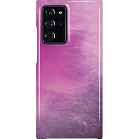 Purple Space Marble Galaxy Cases
