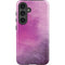 Purple Space Marble Galaxy S25 Impact Case