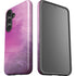 Purple Space Marble Galaxy S25 Impact Case