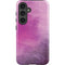 Purple Space Marble Galaxy S25 Plus Impact Case