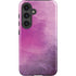 Purple Space Marble Galaxy S25 Plus Impact Case