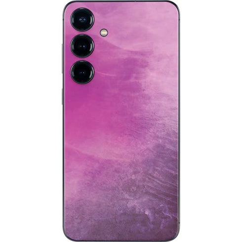 Purple Space Marble Galaxy S25 Plus Skin