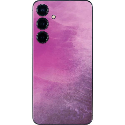 Purple Space Marble Galaxy S25 Skin