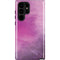 Purple Space Marble Galaxy S25 Ultra Impact Case