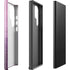 Purple Space Marble Galaxy S25 Ultra Impact Case
