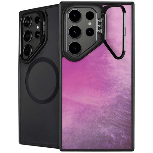 Purple Space Marble Galaxy S24 Ultra Kickstand Case