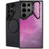 Purple Space Marble Galaxy S25 Ultra Kickstand Case