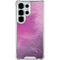 Purple Space Marble Galaxy S25 Ultra Clear Case