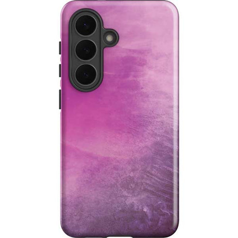 Purple Space Marble Galaxy S26 Impact Case