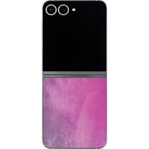 Purple Space Marble Galaxy Z Flip6 Skin
