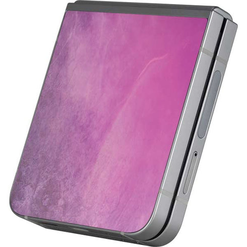 Purple Space Marble Galaxy Z Flip6 Skin