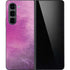 Purple Space Marble Galaxy Z Fold5 5G Skin