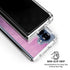 Purple Space Marble Galaxy Z Fold6 Clear Case