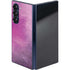 Purple Space Marble Galaxy Z Fold6 Skin