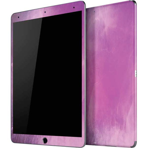 Purple Space Marble iPad Skins