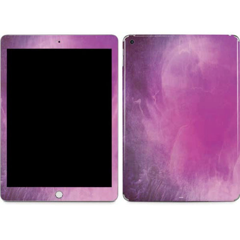 Purple Space Marble Apple iPad Skin