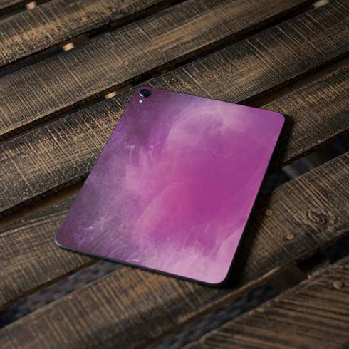Purple Space Marble Apple iPad Pro Skin