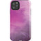 Purple Space Marble iPhone Cases