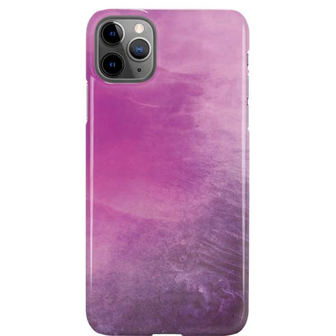 Purple Space Marble iPhone Cases