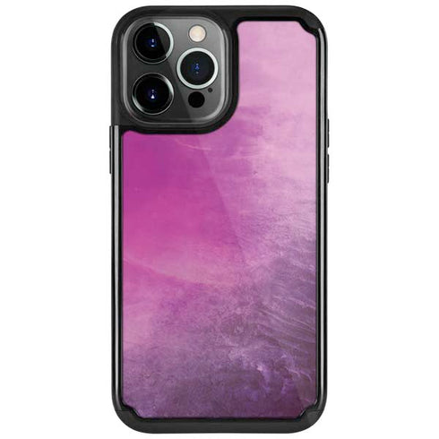 Purple Space Marble iPhone Cases