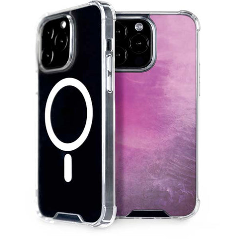 Purple Space Marble iPhone Cases