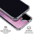Purple Space Marble iPhone 16 Clear Case