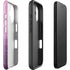 Purple Space Marble iPhone 16 Impact Case
