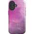 Purple Space Marble iPhone 16 Magsafe Impact Case
