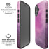 Purple Space Marble iPhone 16 Magsafe Impact Case