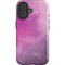 Purple Space Marble iPhone 16 Plus Impact Case
