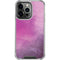 Purple Space Marble iPhone 16 Pro Clear Case