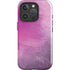 Purple Space Marble iPhone 16 Pro Impact Case