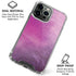 Purple Space Marble iPhone 16 Pro Max Clear Case