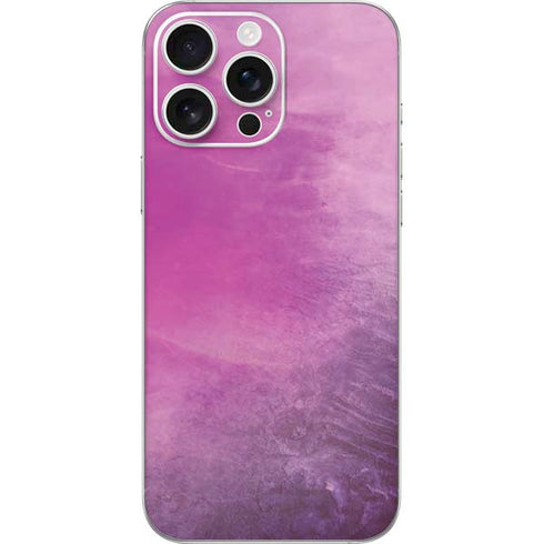 Purple Space Marble iPhone 16 Pro Max Skin